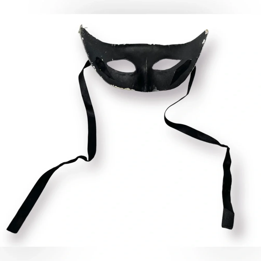 🛍️SALE🛍️ Blue and Silver Venetian Masquerade Mask